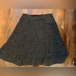 White House Black Market chiffon skirt
